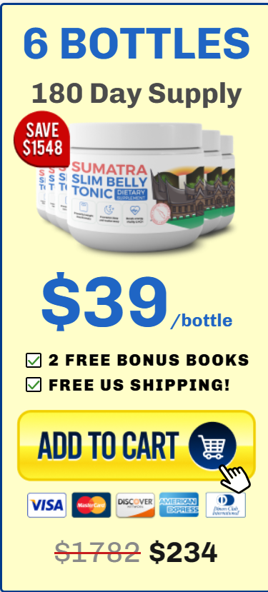 Sumatra Slim Belly Tonic- 6 Bottles